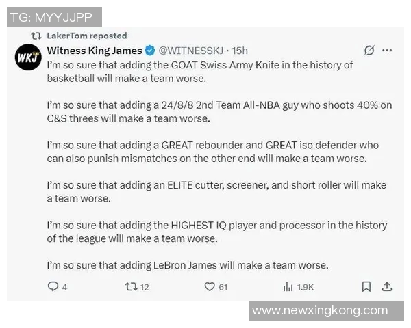 詹姆斯年近41仍依赖数据刷存在感难以成为历史最佳球员GOAT